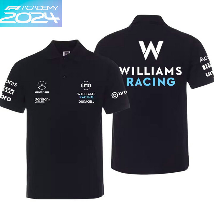 2024 Polo Williams Racing F1 AMG Coton Homme